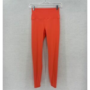 All In Motion XS High Rise Performance Leggings Coral Orange Stretch Activewear